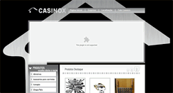 Desktop Screenshot of casinox.com.br